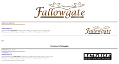 Desktop Screenshot of fallowgate.com